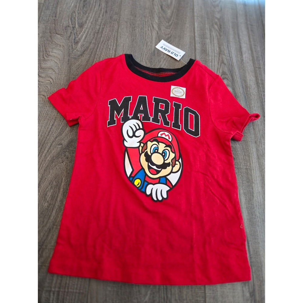 Old navy super mario top 4t